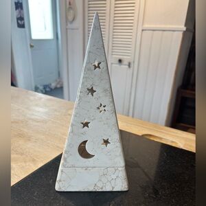 Partylite pyramid celestial candle holder